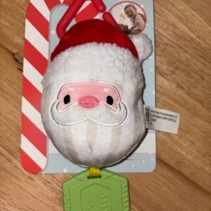 Santa Plush Baby Toy with Teether